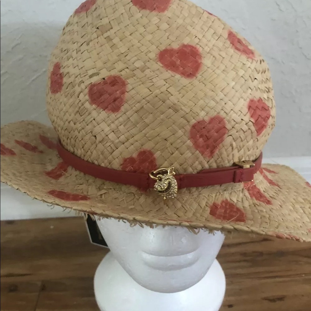 NWT JUICY COUTURE LOVE HEARTS FEDORA KID'S HAT